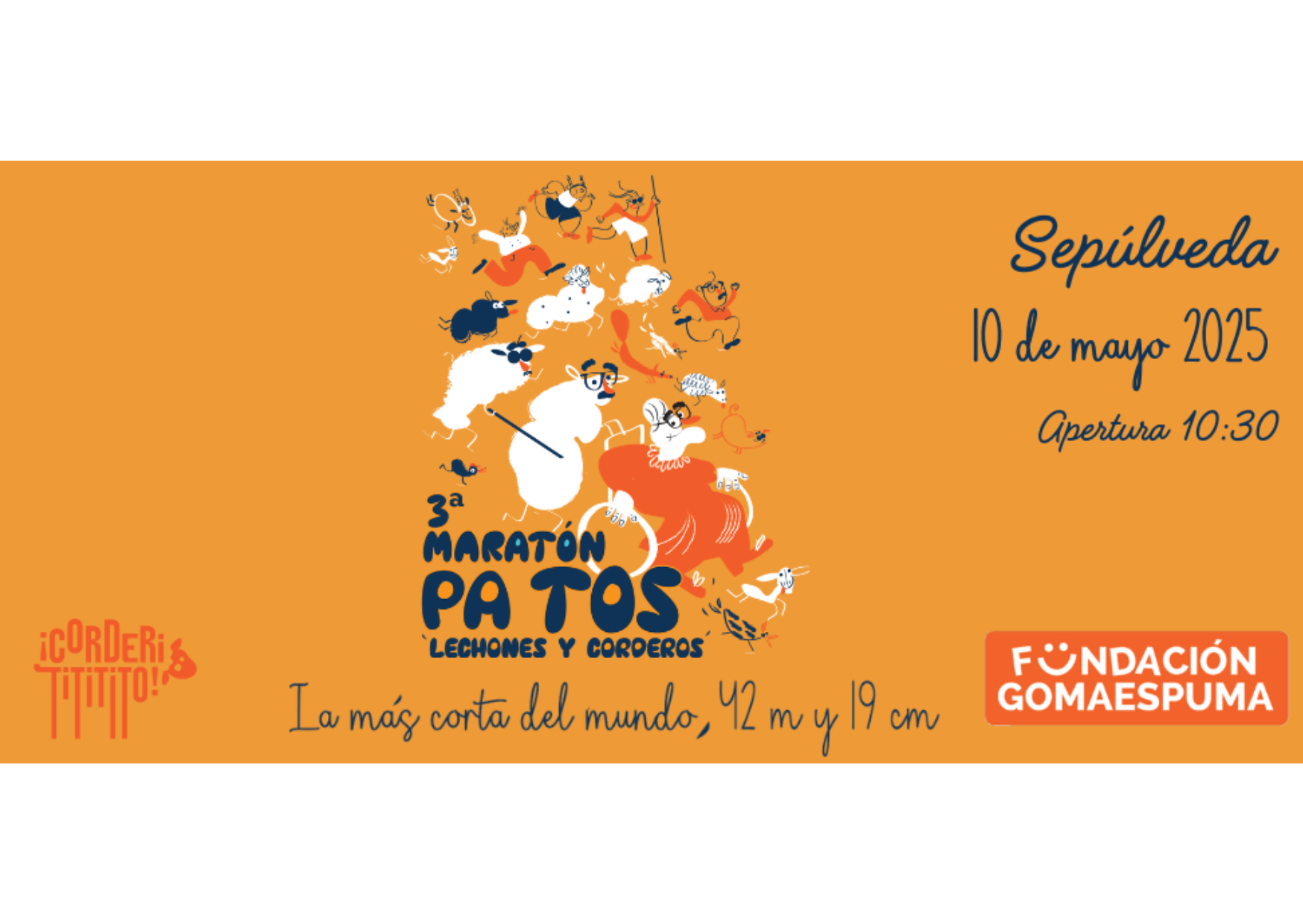 Vuelve la Maratón Pa Tós, esta vez en Sepúlveda, Segovia